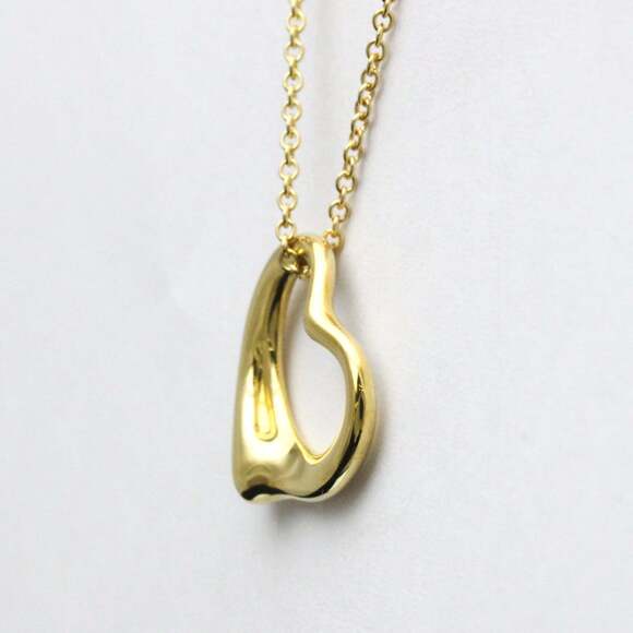 TIFFANY Authentic 18k Gold Heart Necklace